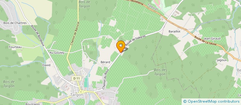 localisation de l'entreprise ARCG IMMO  TARGON