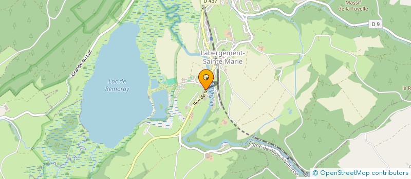 localisation de l'entreprise ARCGI  LABERGEMENT-SAINTE-MARIE