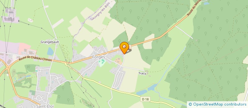 localisation de l'entreprise ARCH à SAUVIGNY-LES-BOIS