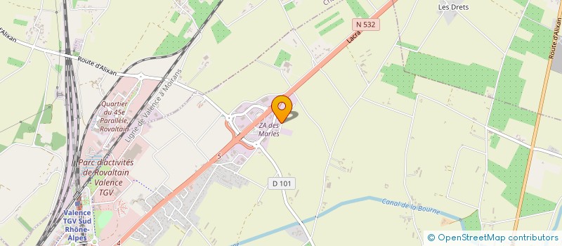 localisation de l'entreprise ARCH  ALIXAN