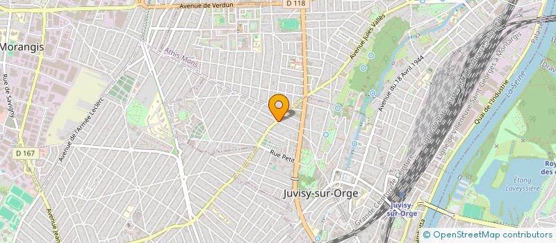 localisation de l'entreprise ARCH  JUVISY-SUR-ORGE