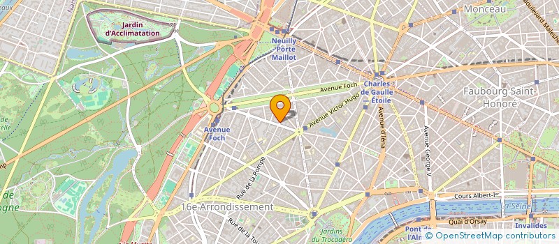 localisation de l'entreprise ARCH & CO  PARIS