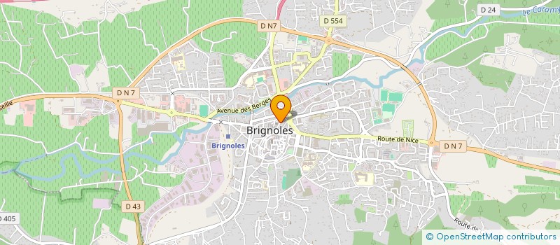 localisation de l'entreprise ARCH DECO KMT FR à BRIGNOLES