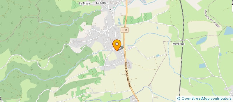 localisation de l'entreprise ARCH'ENERGY  MARCILLY-LE-CHATEL