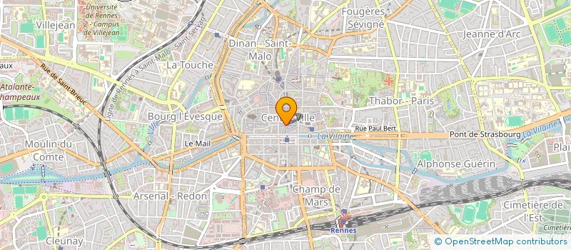 localisation de l'entreprise ARCH'IMMOBILIER PROMOTION CONSTRUCTION à RENNES