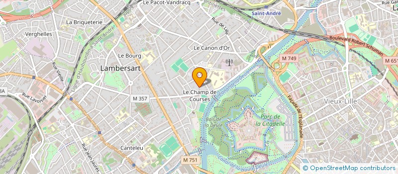 localisation de l'entreprise ARCH'N'OPS  LILLE