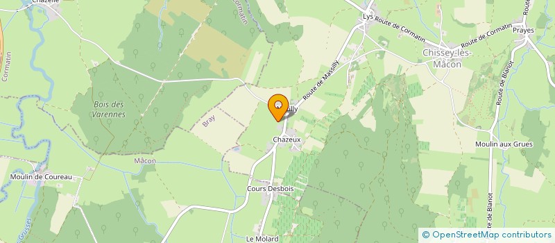 localisation de l'entreprise ARCH'ORVAL  CORMATIN