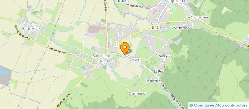 localisation de l'entreprise ARCHACA  SAINT-JEAN-LE-VIEUX