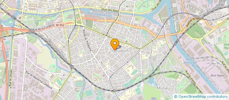 localisation de l'entreprise ARCHADY SOCIETE NOUVELLE à STRASBOURG