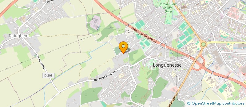 localisation de l'entreprise ARCHALI  SAINT-OMER