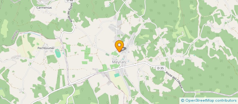 localisation de l'entreprise ARCHAMBEAU TRANSPORTS SANITAIRES AMBULANCES ET TAXIS à SAINT-CYPRIEN