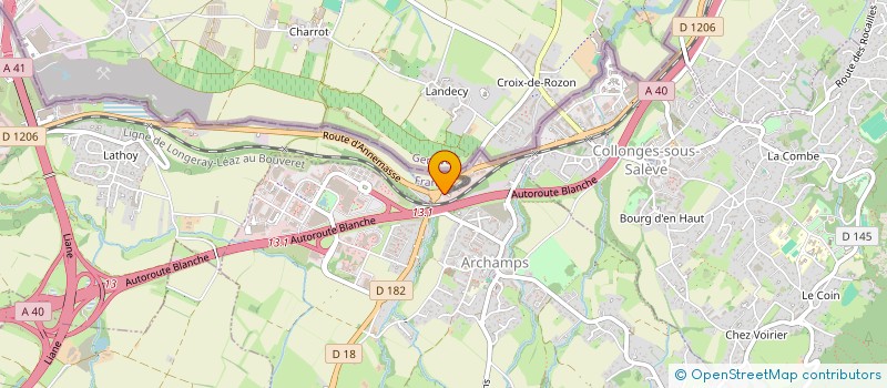 localisation de l'entreprise ARCHAMPS V.A.N IMMOBILIER  ARCHAMPS