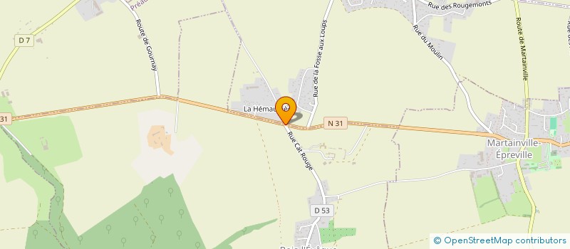 localisation de l'entreprise ARCHANCE  BOIS-L'EVEQUE