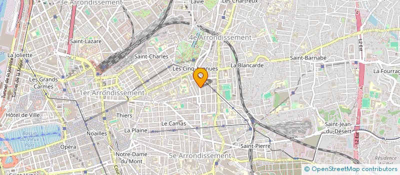 localisation de l'entreprise ARCHANES à MARSEILLE
