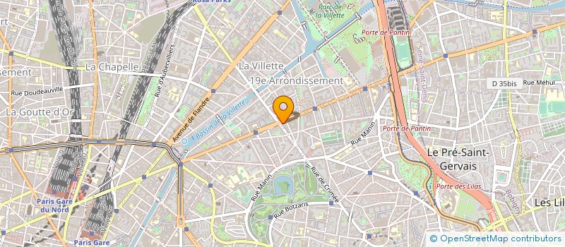 localisation de l'entreprise ARCHANGE à PARIS