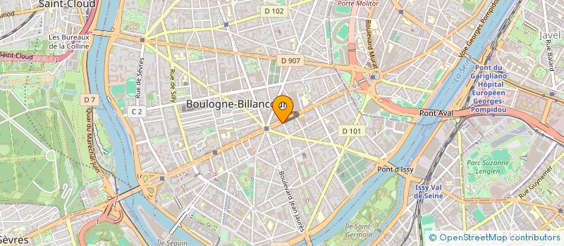 localisation de l'entreprise ARCHANGE à BOULOGNE-BILLANCOURT