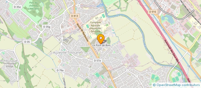 localisation de l'entreprise ARCHANGE  AUZEVILLE-TOLOSANE