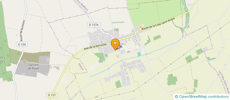 localisation de l'entreprise ARCHANGE PROD  SARDIEU