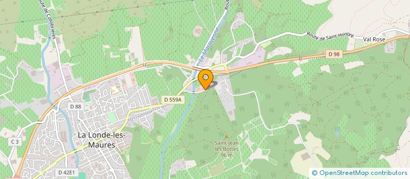 localisation de l'entreprise ARCHANGE SECURITE PRIVEE à LA LONDE-LES-MAURES