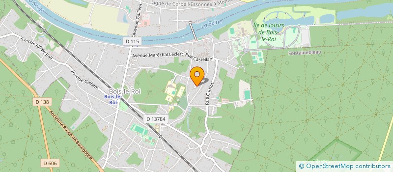 localisation de l'entreprise ARCHANGE TRANSPORT  BOIS-LE-ROI