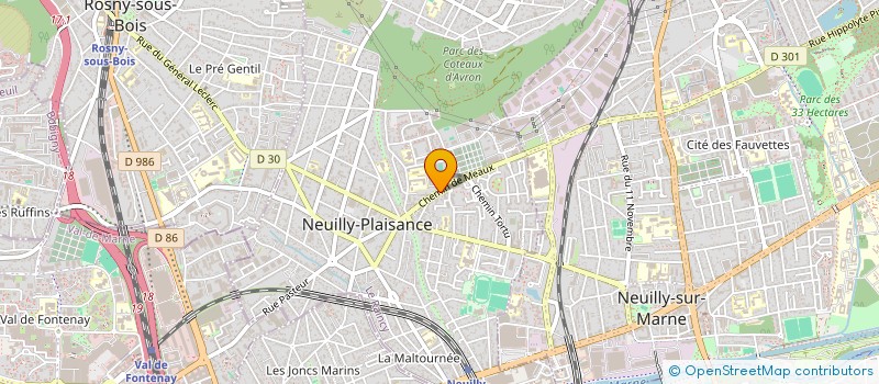 localisation de l'entreprise ARCHANGEL ASSURANCES à NEUILLY-PLAISANCE