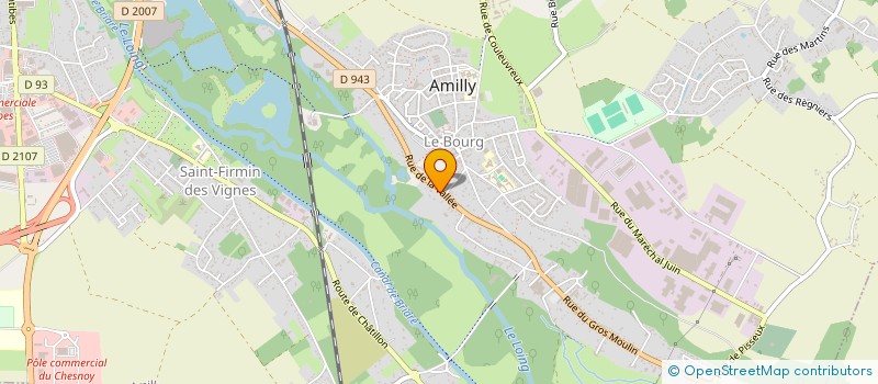 localisation de l'entreprise ARCHANGELECS à AMILLY