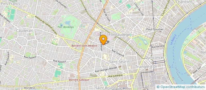 localisation de l'entreprise ARCHANJE  BORDEAUX