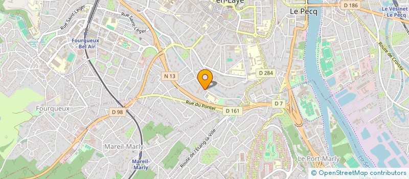 localisation de l'entreprise ARCHBLEU BATIMENT ET TRAVAUX PUBLICS SARL à SAINT-GERMAIN-EN-LAYE
