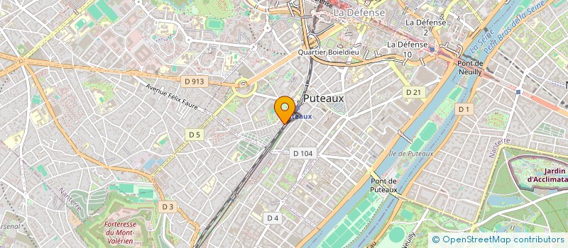 localisation de l'entreprise ARCHE à PUTEAUX