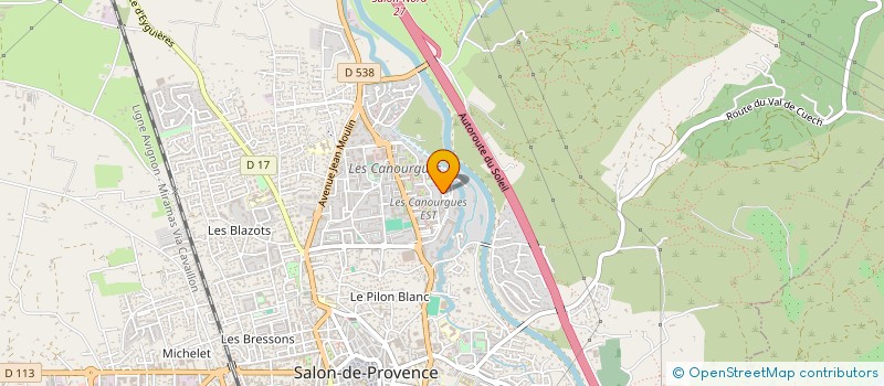 localisation de l'entreprise ARCHE à SALON-DE-PROVENCE