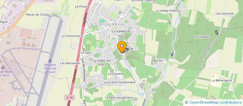 localisation de l'entreprise ARCHE@ ARCHIVES RECHERCHES CHRONIQUE HISTORIQUE ET GENEALOGIQUE, MA PETITE HISTOIRE (ARCHE@)  CHANCAY