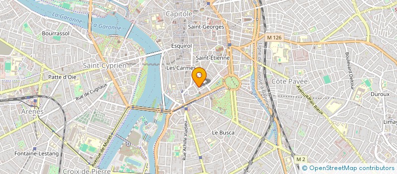 localisation de l'entreprise ARCHE AVOCATS  TOULOUSE