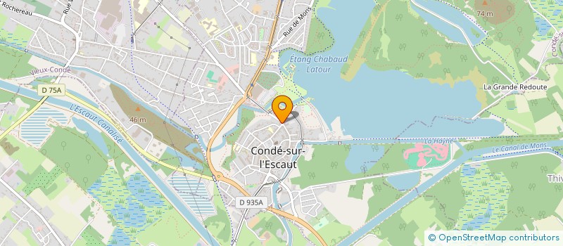 localisation de l'entreprise ARCHE CONDEEN DES ANIMAUX DOMESTIQUES  CONDE-SUR-L'ESCAUT