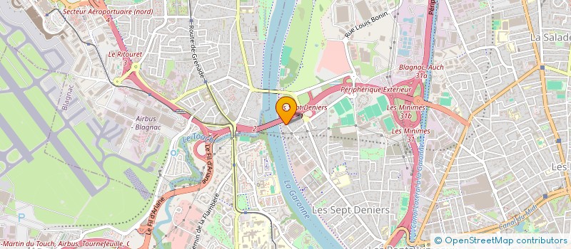 localisation de l'entreprise ARCHE CONSEIL à TOULOUSE
