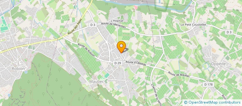 localisation de l'entreprise ARCHE CONSEIL à MAUBEC