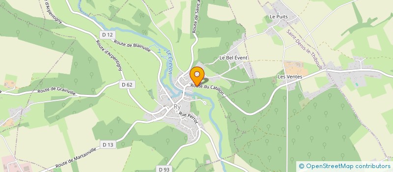localisation de l'entreprise ARCHE CONSEIL à RY