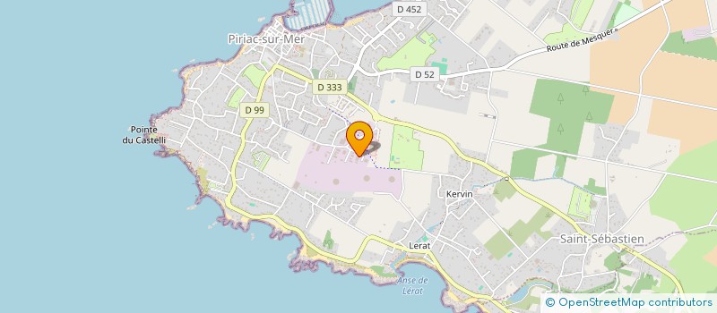 localisation de l'entreprise ARCHE DE NOE à PIRIAC-SUR-MER