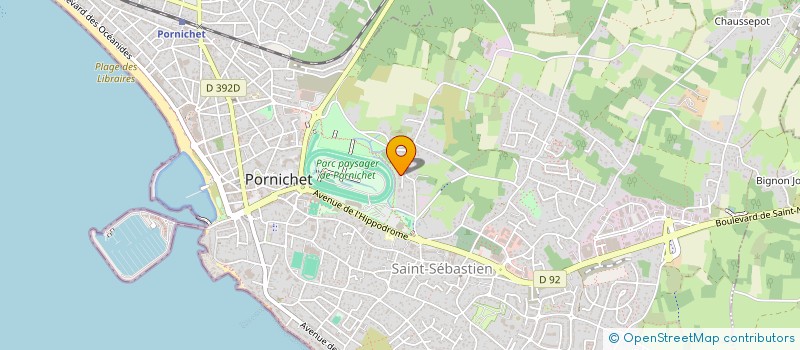 localisation de l'entreprise ARCHE DE NOE  PORNICHET