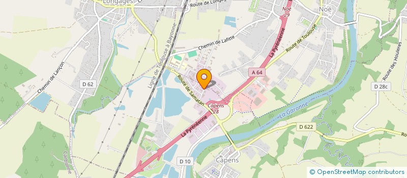 localisation de l'entreprise ARCHE DIFFUSION à NOE