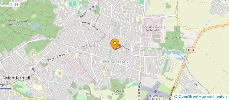 localisation de l'entreprise ARCHE DU SAVOIR  CHELLES