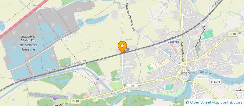 localisation de l'entreprise ARCHE IMMO  PALAMINY