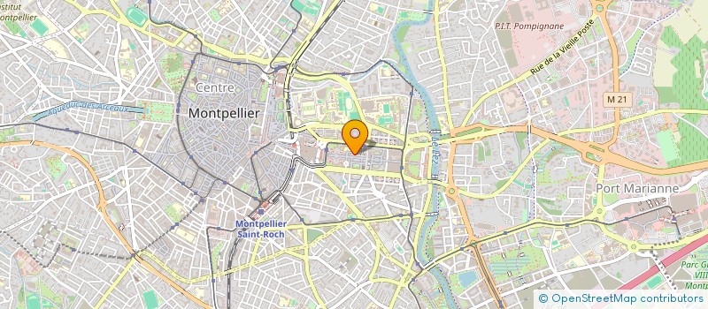 localisation de l'entreprise ARCHE INVEST à MONTPELLIER