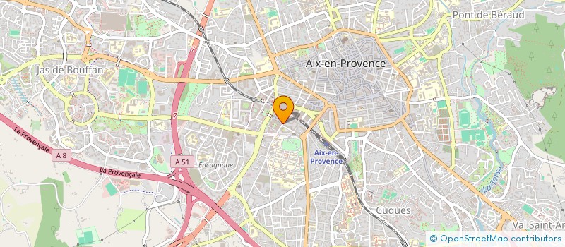 localisation de l'entreprise ARCHE MANAGEMENT 1 à AIX-EN-PROVENCE