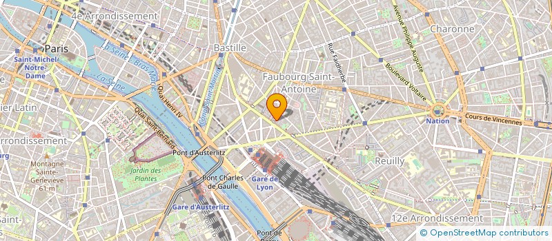 localisation de l'entreprise ARCHE SERVICES  PARIS