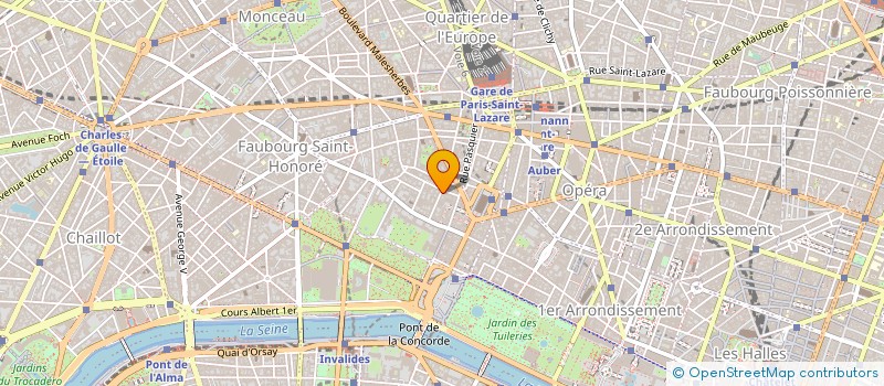 localisation de l'entreprise ARCHE UNION à PARIS