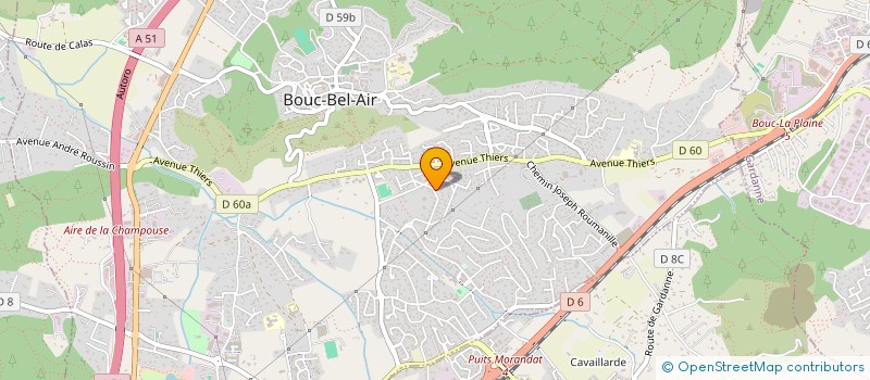 localisation de l'entreprise ARCHEMIA CONSULTING  BOUC-BEL-AIR