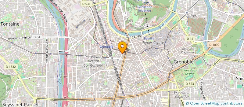 localisation de l'entreprise ARCHENE  GRENOBLE