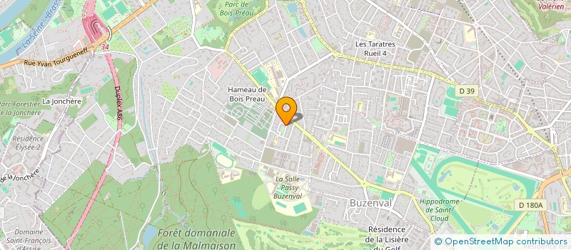 localisation de l'entreprise ARCHEO à RUEIL-MALMAISON