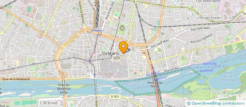 localisation de l'entreprise ARCHEO ET HISTORIQUE ORLEANAIS à ORLEANS