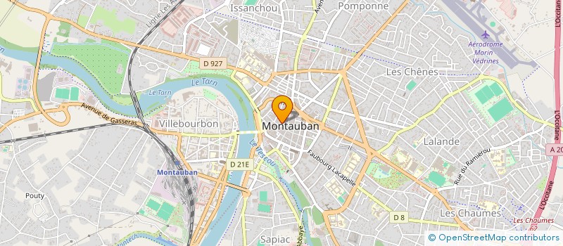 localisation de l'entreprise ARCHEODECO à MONTAUBAN